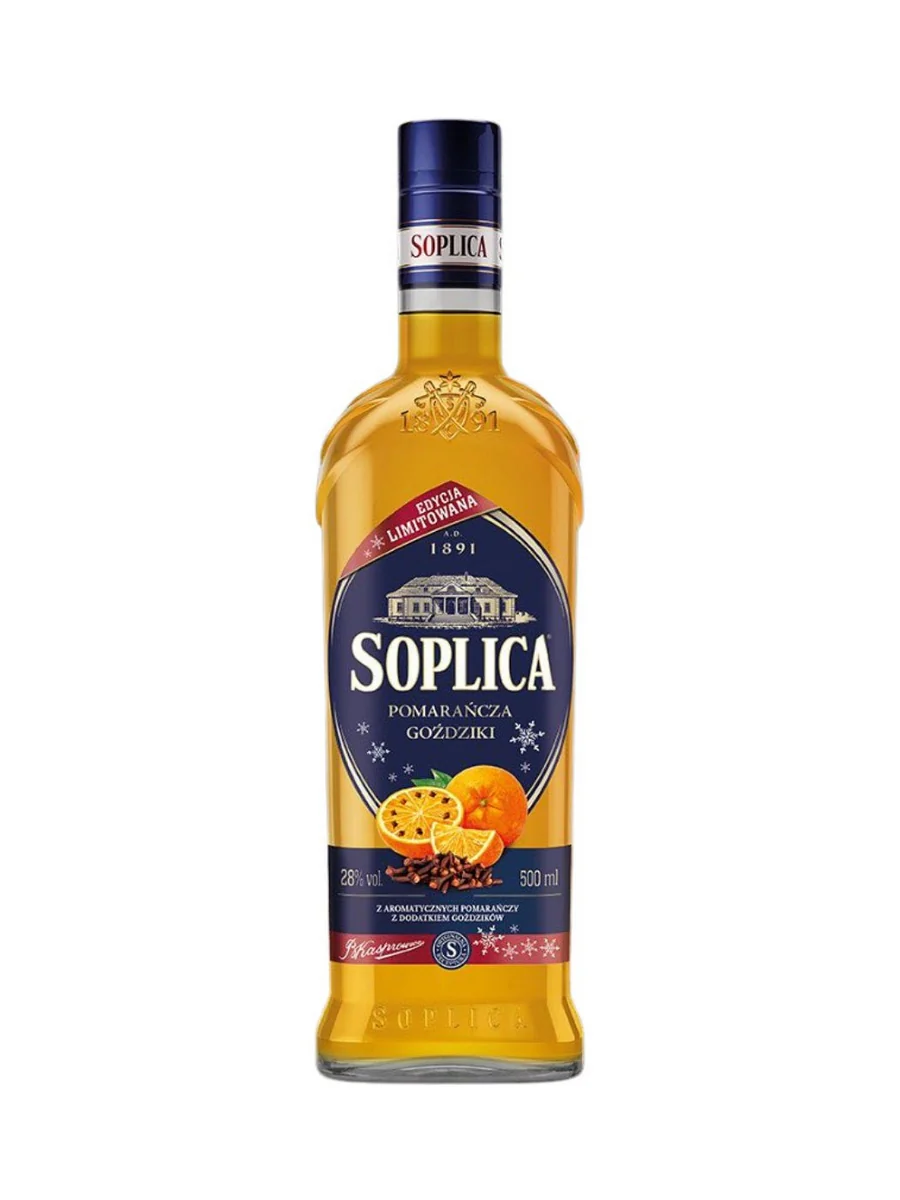 Soplica Winter Limited Edition Orange•Cloves Vodka Liqueur (Pomarańcza•Goździki) 50cl / 28%