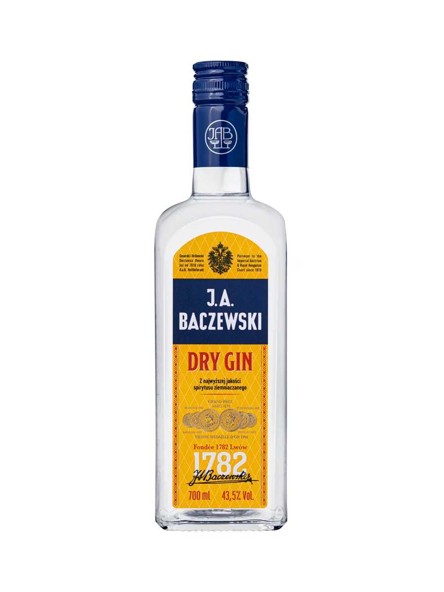 J.A. Baczewski Dry Gin 70cl / 43.5%