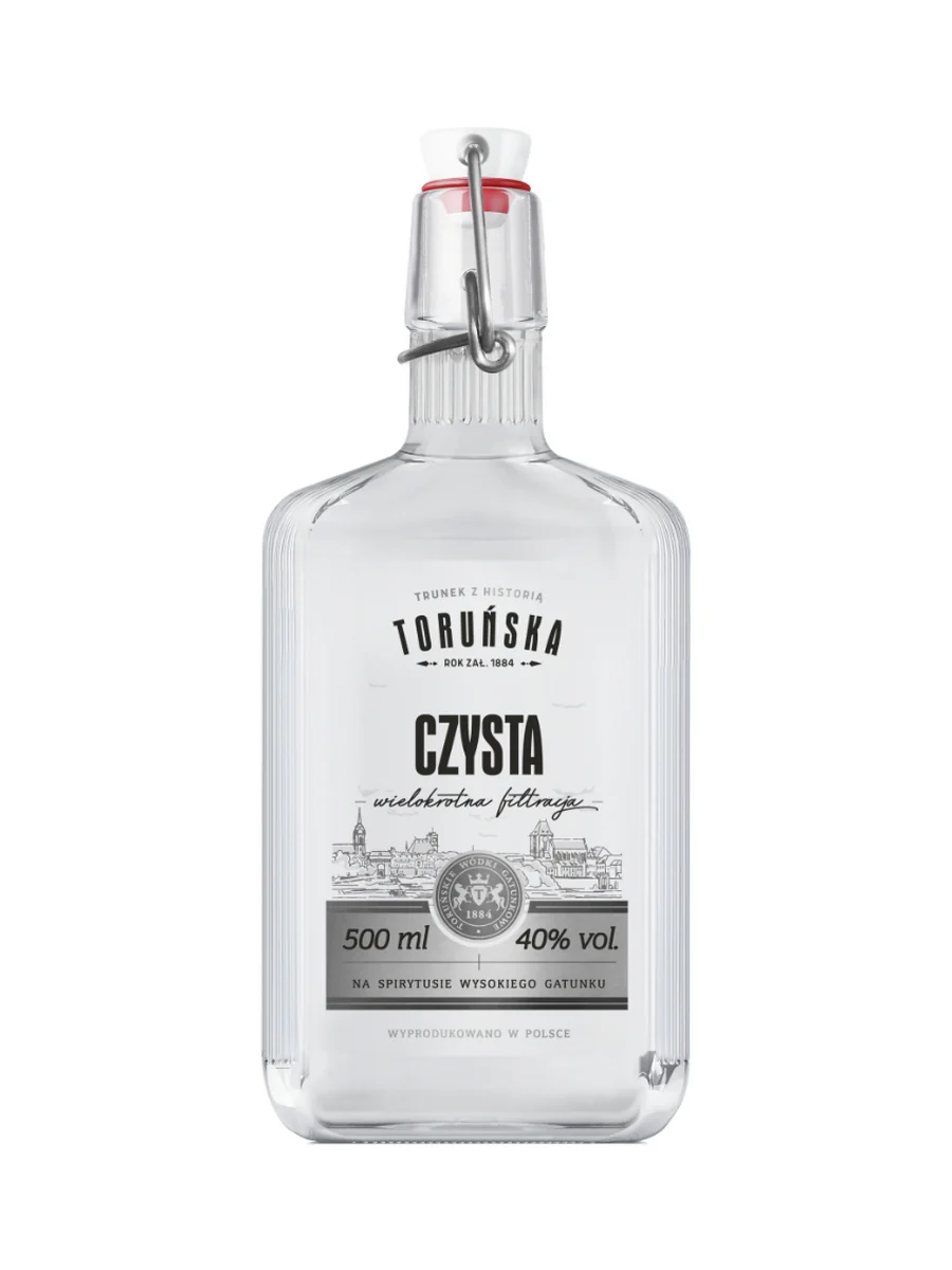 Torunska Clear Vodka (Czysta) 50cl / 40%